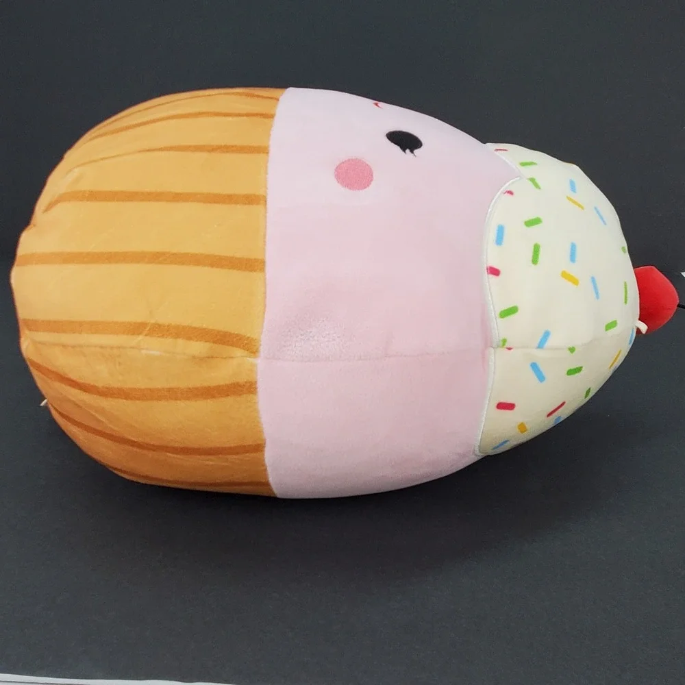 Squishmallows Clara the Cupcake 12 Inch Pink Sprinkle Plush Stuffed Animal Toy